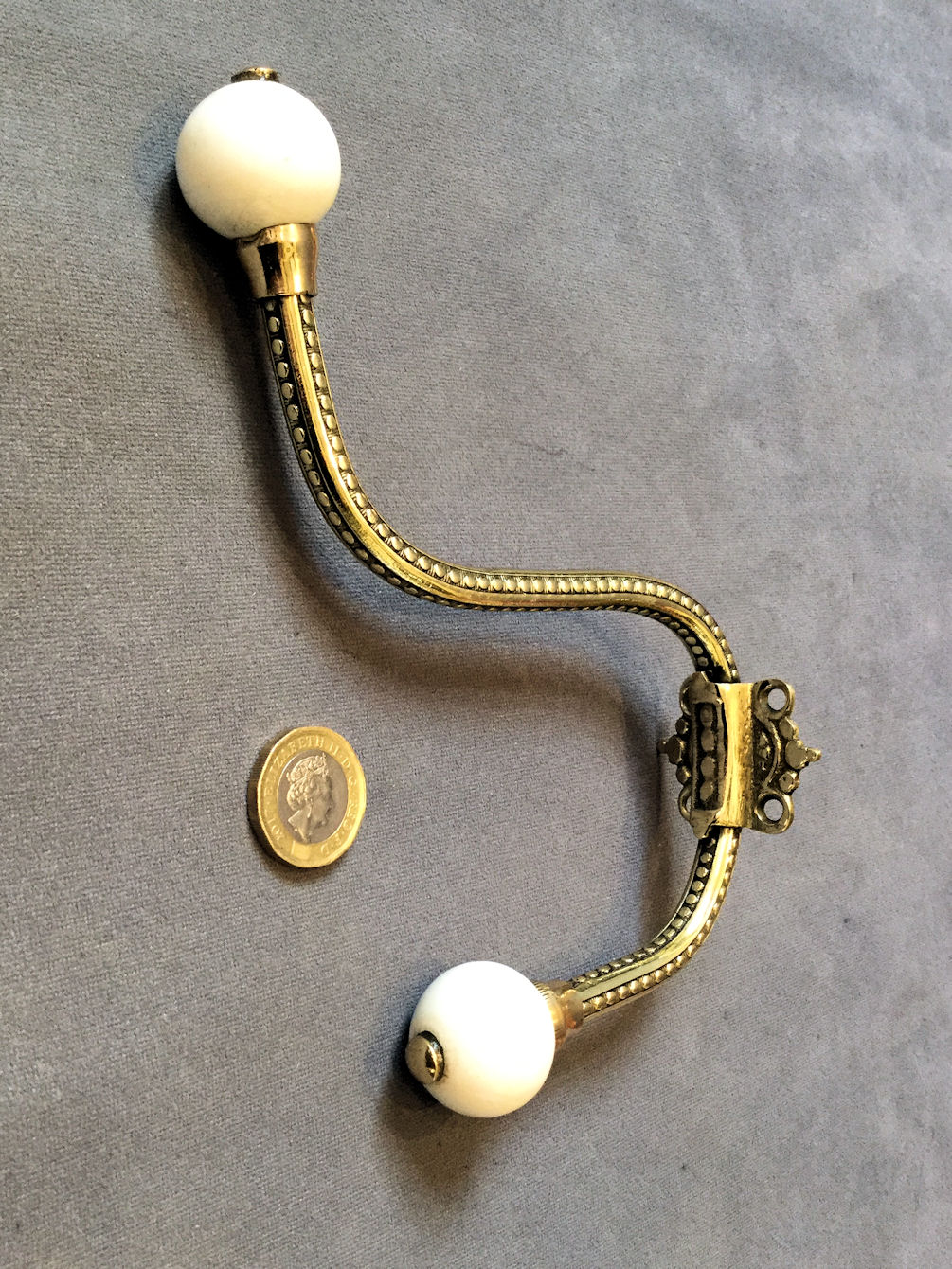 Coat Hooks & Coat Racks Solid Brass Fancy Rope Coat and Hat